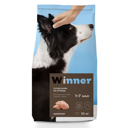 WINNER сухой корм для взрослых собак средних пород – интернет-магазин Ле’Муррр